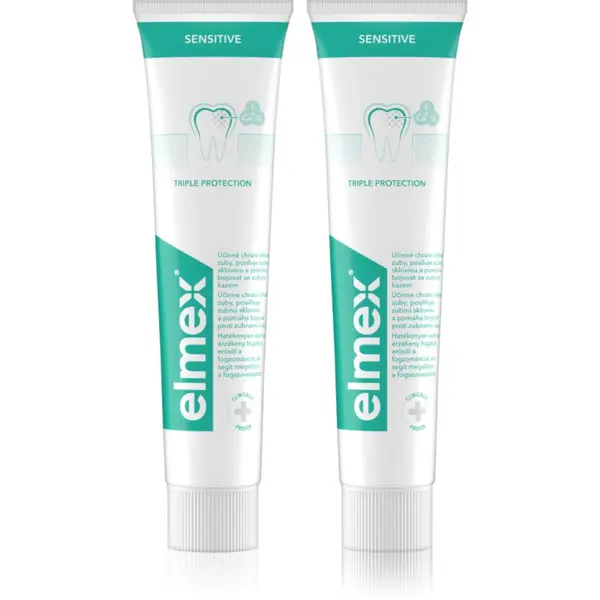 Elmex Elmex Sensitive pasta za občutljive zobe 2x75 ml