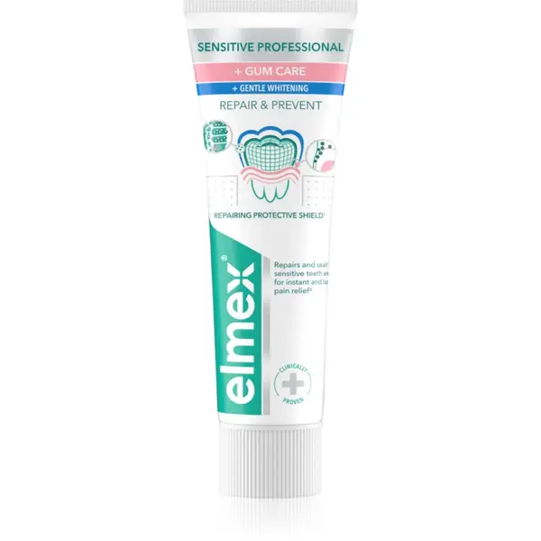 Elmex Elmex Sensitive Professional Repair & Prevent White zobna pasta 75 ml