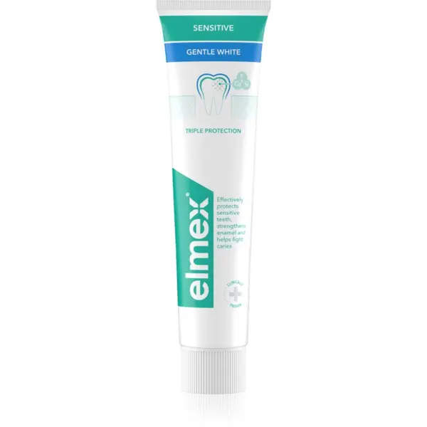 Elmex Elmex Sensitive Protection Gentle White zobna pasta za naravno bele zobe 75 ml