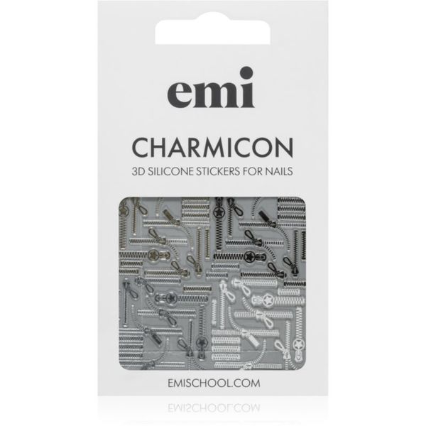 emi emi Charmicon Zipper nalepke za nohte 3D #170 1 kos