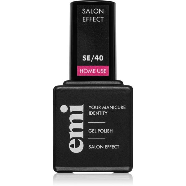 emi emi E.Milac Salon Effect gel lak za nohte z uporabo UV/LED lučke več odtenkov #40 9 ml