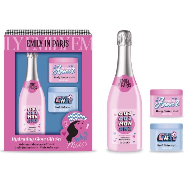 Emily In Paris Emily In Paris Hydrating Glow darilni set za ženske