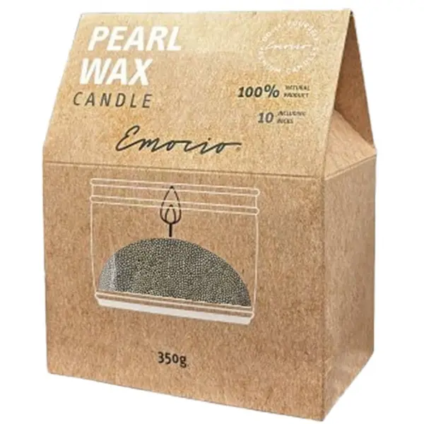 Emocio Emocio Pearl wax Green sveča 350 g