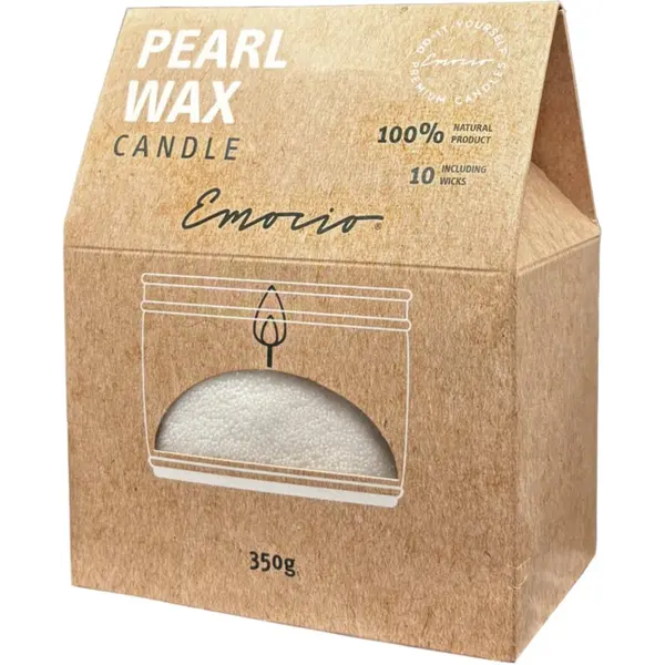 Emocio Emocio Pearl wax White sveča 350 g