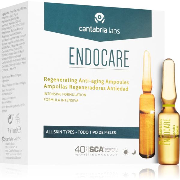 Endocare Endocare Tensage ampule proti staranju kože 7x1 ml