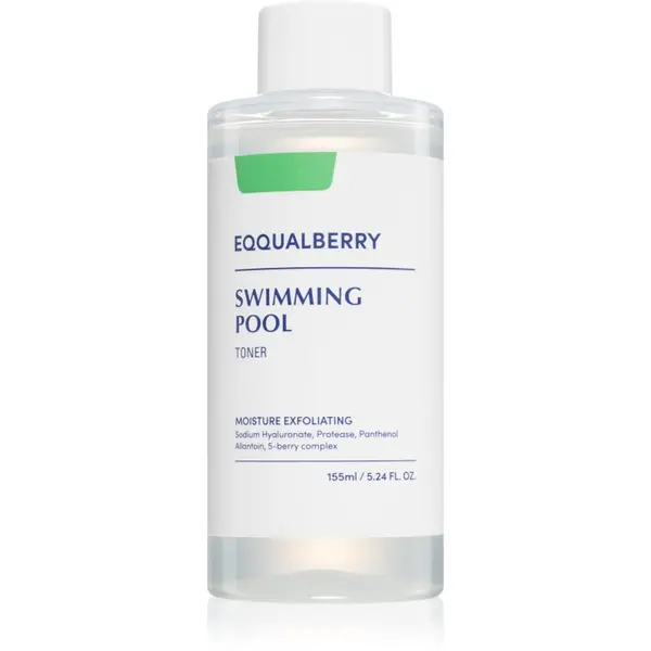 EQQUALBERRY EQQUALBERRY Swimming Pool Toner vlažilni tonik z učinkom eksfoliacije 155 ml