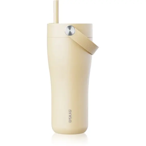 EQUA Equa Carry Cup skodelica iz nerjavečega jekla termo Butter 600 ml