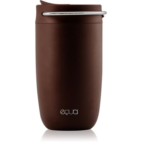 EQUA Equa Cup termo lonček barva Brown/Silver 300 ml