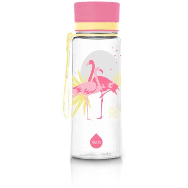 EQUA Equa Kids posoda za vodo za otroke Flamingo 400 ml