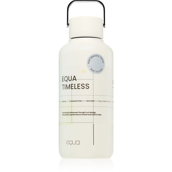 EQUA Equa Timeless steklenica za vodo iz nerjavnega jekla majhna barva Set Match 600 ml