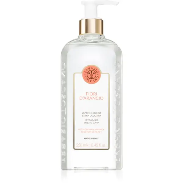 Erbario Toscano Erbario Toscano Fiori d’Arancio nežno tekoče milo za roke 250 ml