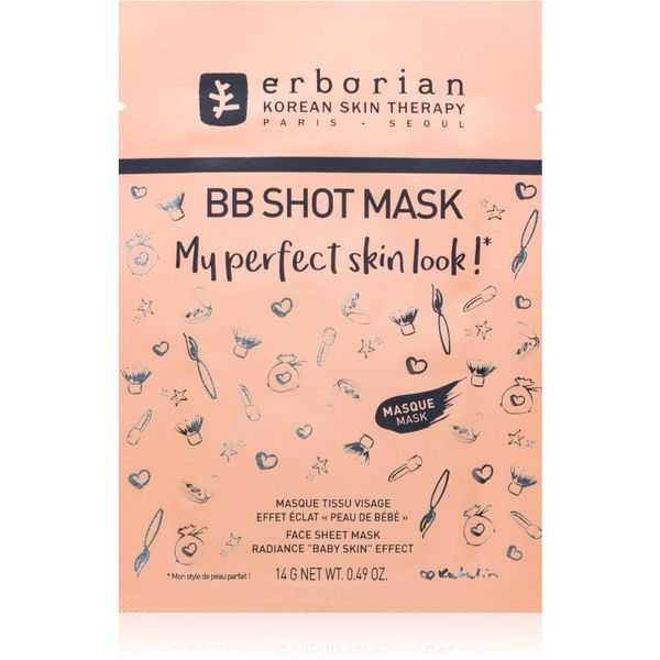 Erborian Erborian BB Shot Mask maska iz platna s posvetlitvenim učinkom 14 g