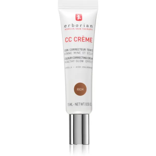 Erborian Erborian CC Crème Centella Asiatica CC krema za poenoten ten kože SPF 30 odtenek Rich 15 ml
