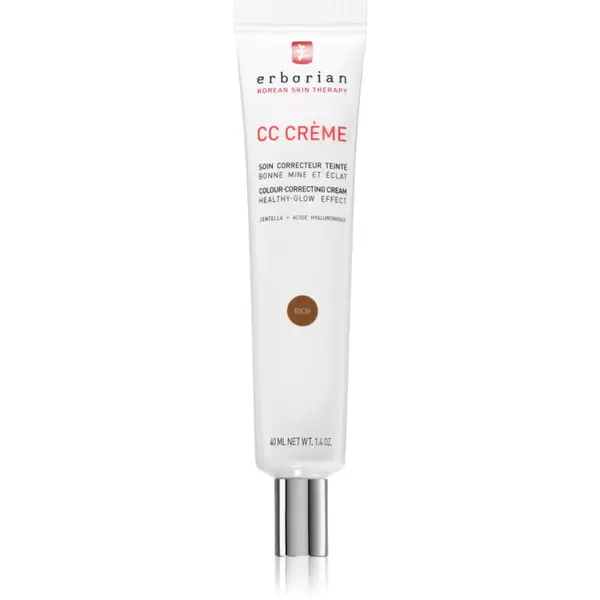 Erborian Erborian CC Crème Centella Asiatica CC krema za poenoten ten kože SPF 30 odtenek Rich 40 ml