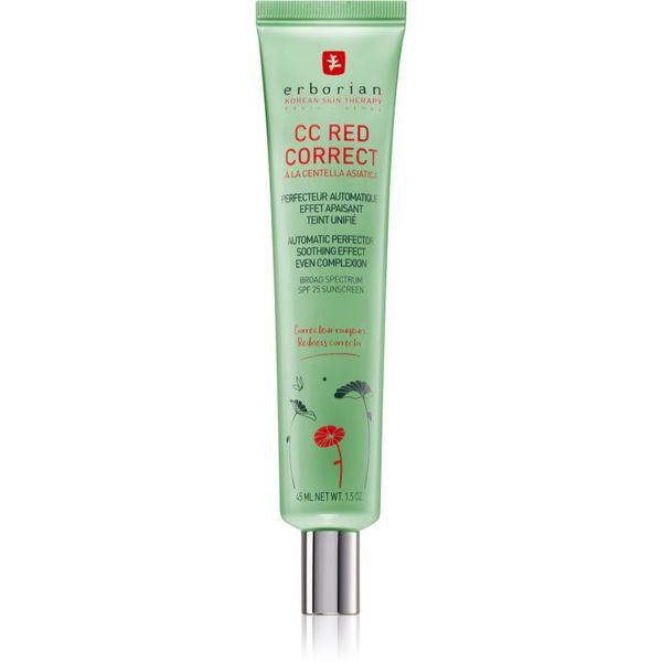 Erborian Erborian CC Red Correct CC krema proti rdečici na obrazu SPF 25 45 ml