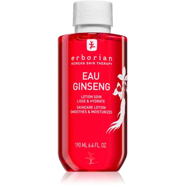 Erborian Erborian Ginseng Skincare Lotion vlažilni tonik za obraz za posvetlitev in zgladitev kože 190 ml