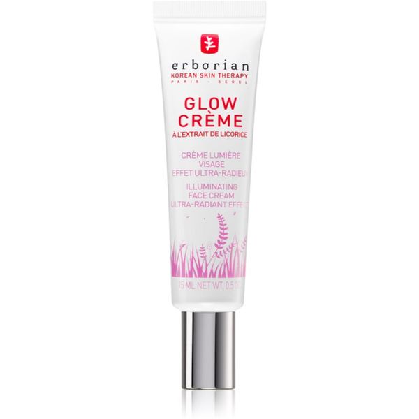 Erborian Erborian Glow Crème intenzivna vlažilna krema za osvetlitev kože 15 ml