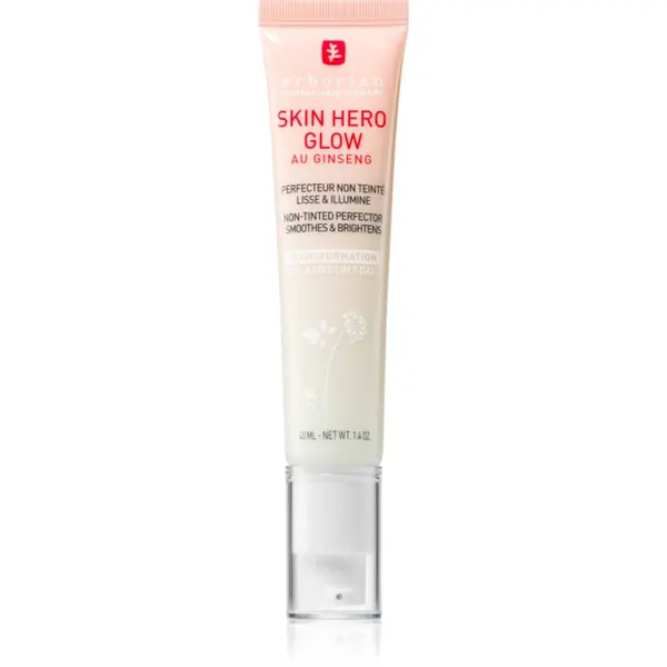 Erborian Erborian Skin Hero Glow Non-tinted Perfector lahka krema za obraz za osvetljevanje kože in hidratacijo 40 ml