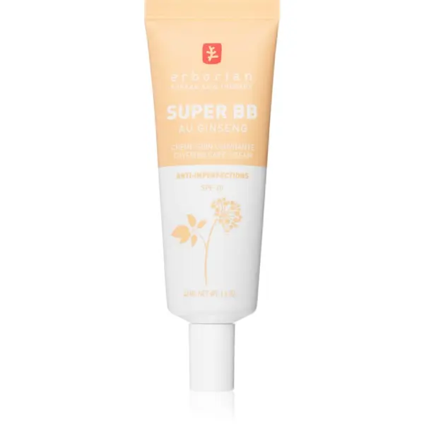 Erborian Erborian Super BB BB krema za brezhiben in enoten videz kože SPF 20 odtenek Nude 40 ml