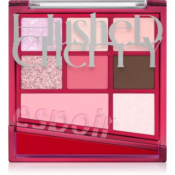 espoir espoir Real Eye Palette All New paleta senčil za oči za popoln videz odtenek Hushed Cherry 94 g