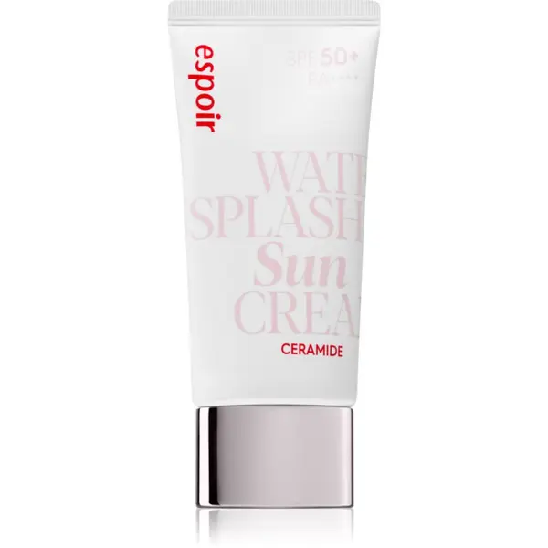 espoir espoir Water Splash Sun Cream Ceramide krema za sončenje za obraz SPF 50+ 30 ml