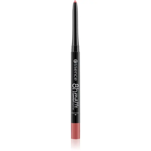 essence essence 8h Matte Comfort mat svinčnik za ustnice s šilčkom odtenek 20 Mauve Mirage 0.3 g