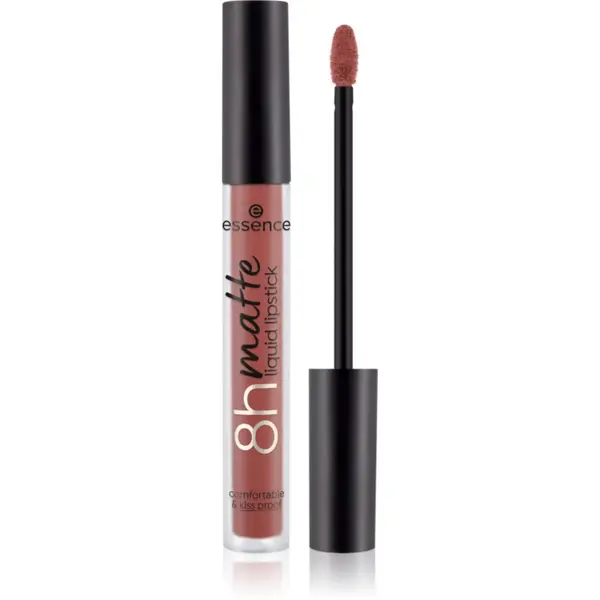 essence essence 8h matte mat tekoča šminka odtenek 16 Velvet Brick 2,5 ml