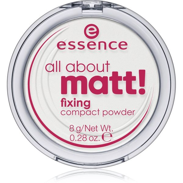 Essence Essence All About Matt! transparentni kompaktni puder 8 g