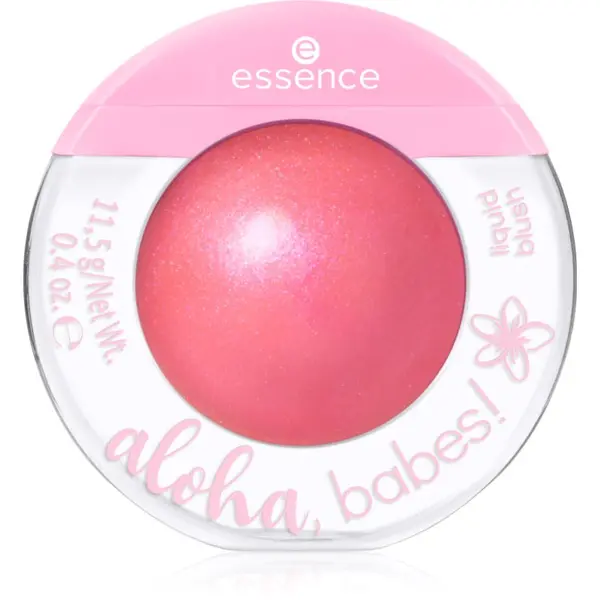 essence essence aloha, babes! tekoče rdečilo odtenek 01 Sun Rays & Island Days 11.5 g