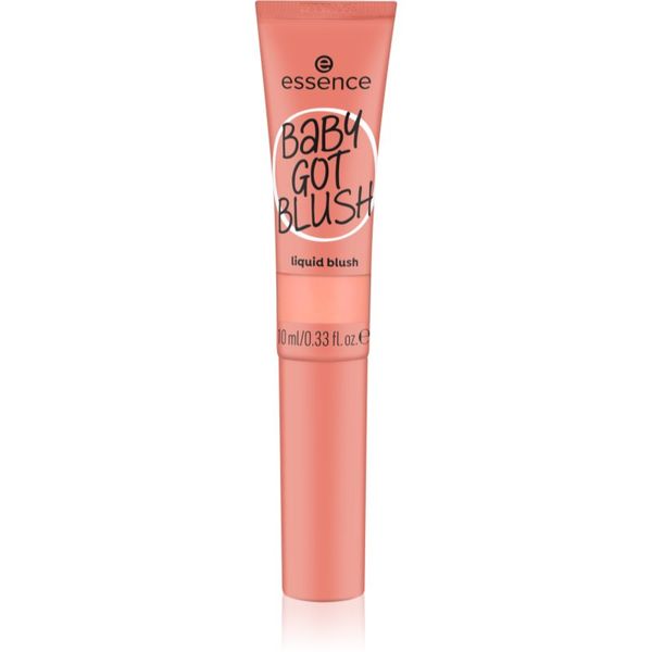 Essence Essence BABY GOT BLUSH tekoče rdečilo odtenek 10 Coral Crush 10 ml