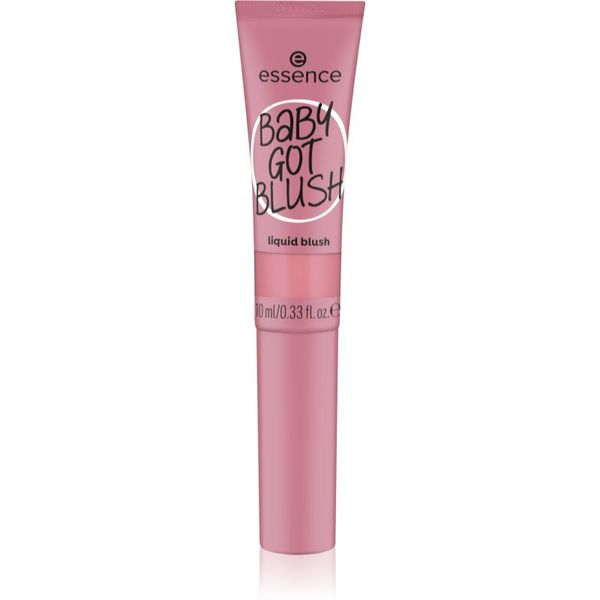 Essence Essence BABY GOT BLUSH tekoče rdečilo odtenek 30 Dusty Rose 10 ml