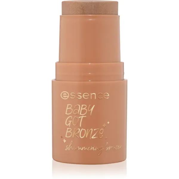 essence essence baby got bronze posvetlitveni bronzer z bleščicami odtenek 10 Golden Hour 5.5 g