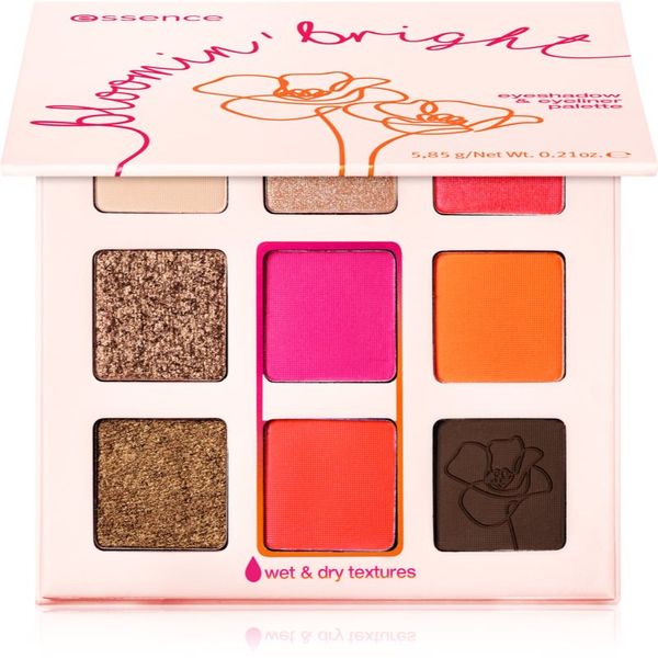 Essence Essence Bloomin' Bright paleta senčil za oči 5,85 g