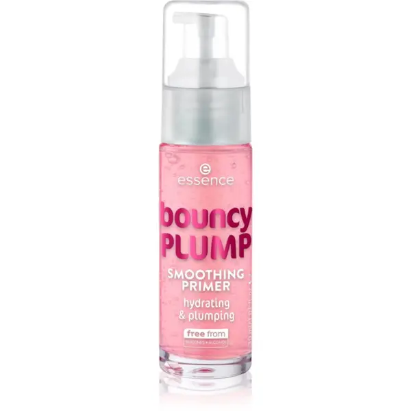 essence essence bouncy PLUMP vlažilna podlaga za make-up za posvetlitev in zgladitev kože 30 ml