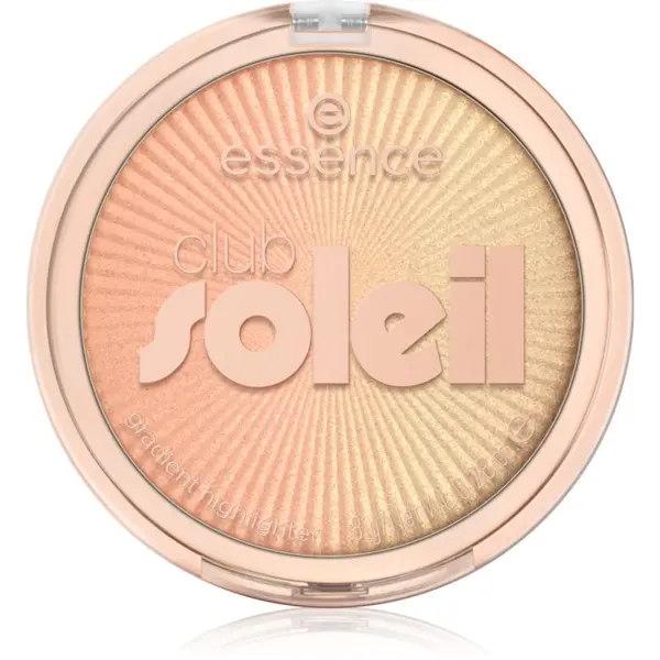 essence essence club SOLEIL osvetljevalec odtenek 01 Sunset Drip 8 g