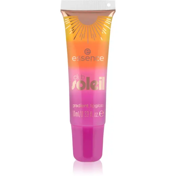 essence essence club SOLEIL sijaj za ustnice odtenek 01 Heatwave Kiss 10 ml