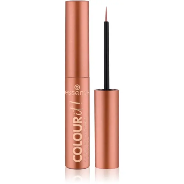 essence essence COLOUR it! kovinsko črtalo za oči odtenek 01 Burnished Bronze 3 ml