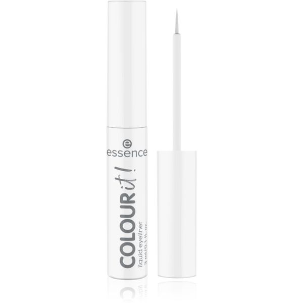 essence essence COLOUR it! tekoče črtalo za oči odtenek 02 White 3 ml