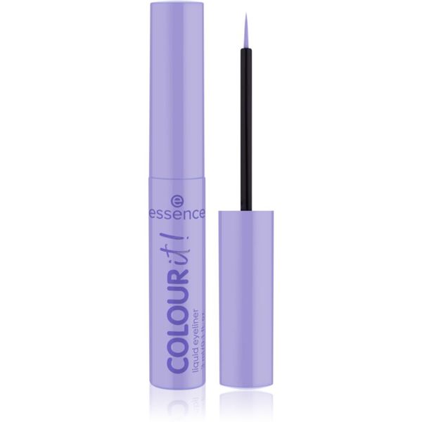 essence essence COLOUR it! tekoče črtalo za oči odtenek 03 Light Lilac 3 ml