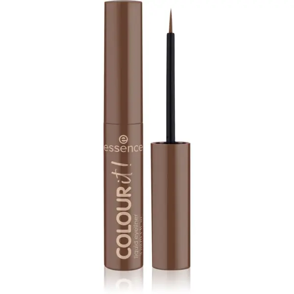 essence essence COLOUR it! tekoče črtalo za oči odtenek 05 Chocolate Brown 3 ml