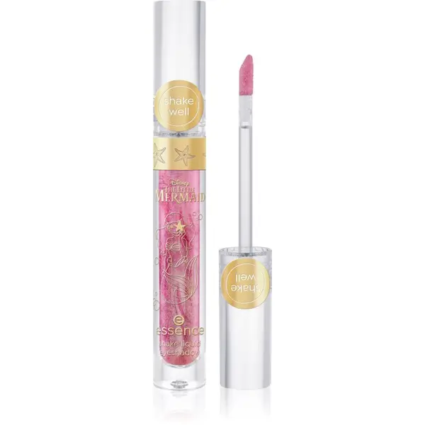 essence essence Disney The Little Mermaid bleščeča tekoča senčila za oči odtenek 02 Sea Me Sparkle 3.6 ml