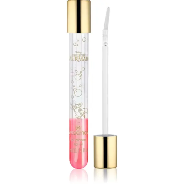 essence essence Disney The Little Mermaid olje za ustnice za bleščeč sijaj odtenek 02 Swim Towards Your Dreams 4 ml