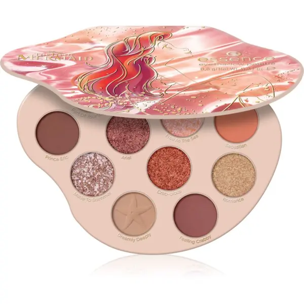 essence essence Disney The Little Mermaid paleta senčil za oči odtenek 8.8 g