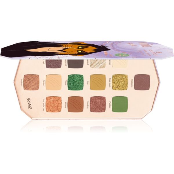 Essence Essence Disney Villains Scar paleta senčil za oči odtenek 03 11,2 g