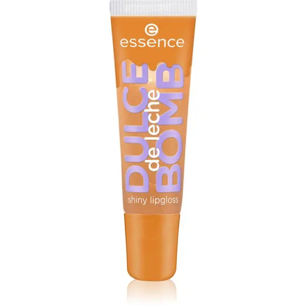 essence essence Dulche de leche Bomb sijaj za ustnice odtenek 01 Cream Come True 10 ml