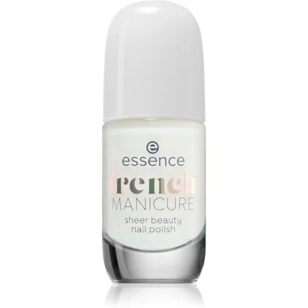 essence essence French MANICURE lak za nohte odtenek 02 - rosé on ice 8 ml