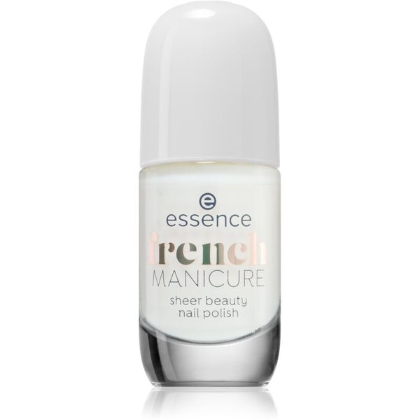 Essence Essence French MANICURE lak za nohte odtenek 02 - rosé on ice 8 ml