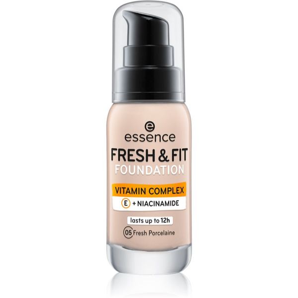 Essence Essence Fresh & Fit tekoči puder odtenek 05 Fresh Porcelaine 30 ml