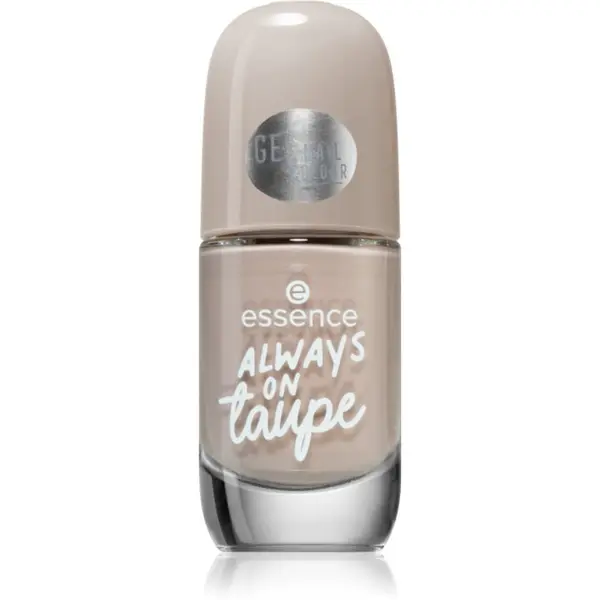 essence essence Gel Nail Colour lak za nohte odtenek 37 ALWAYS ON taupe 8 ml