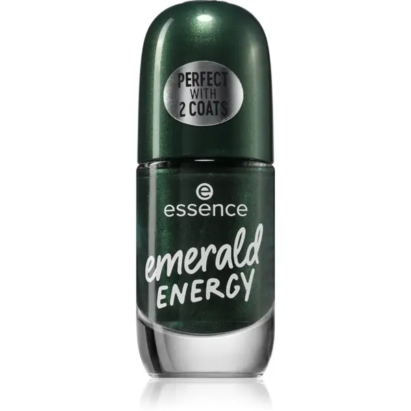 essence essence Gel Nail Colour lak za nohte odtenek 73 emerald Energy 8 ml
